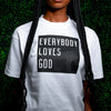 Logo Tee White (Everybody Loves God)