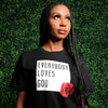 Logo Tee Black (Everybody Loves God)